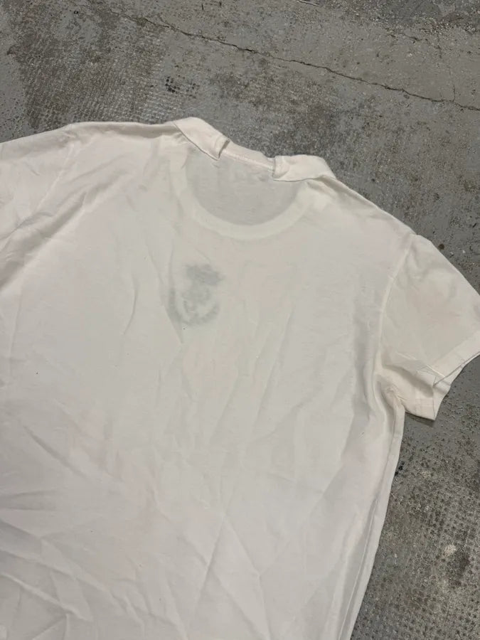 2000s Dolce & Gabbana Crown DG Logo White T-Shirt hditjxs 4