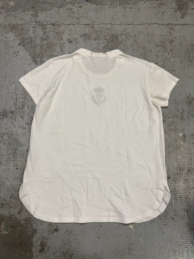 2000s Dolce & Gabbana Crown DG Logo White T-Shirt hditjxs 6