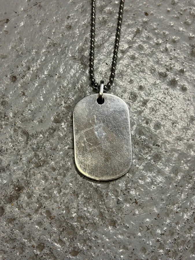 2000s Dolce & Gabbana Crystal D&G Dog Tag Necklace JKotaEE 4