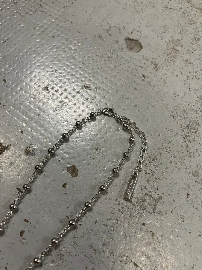 2000s Dolce & Gabbana Crystal Embellishment Shiny Cross Necklace aRNpdsq 4