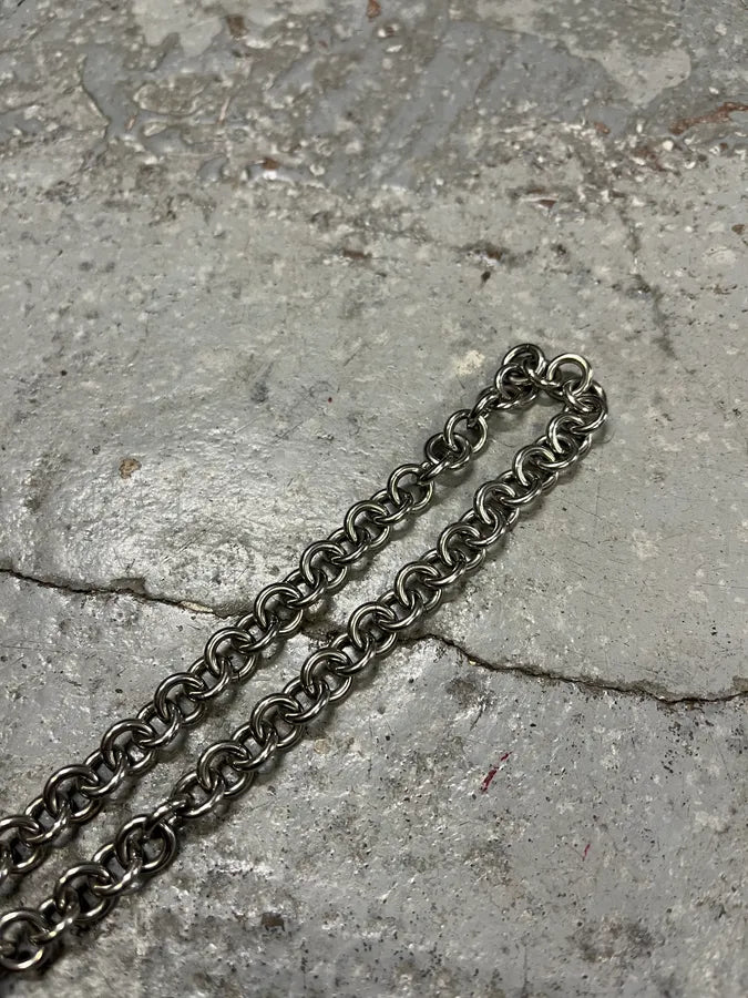 2000s Dolce & Gabbana Crystal Key Watch Necklace ZjLInPW 3