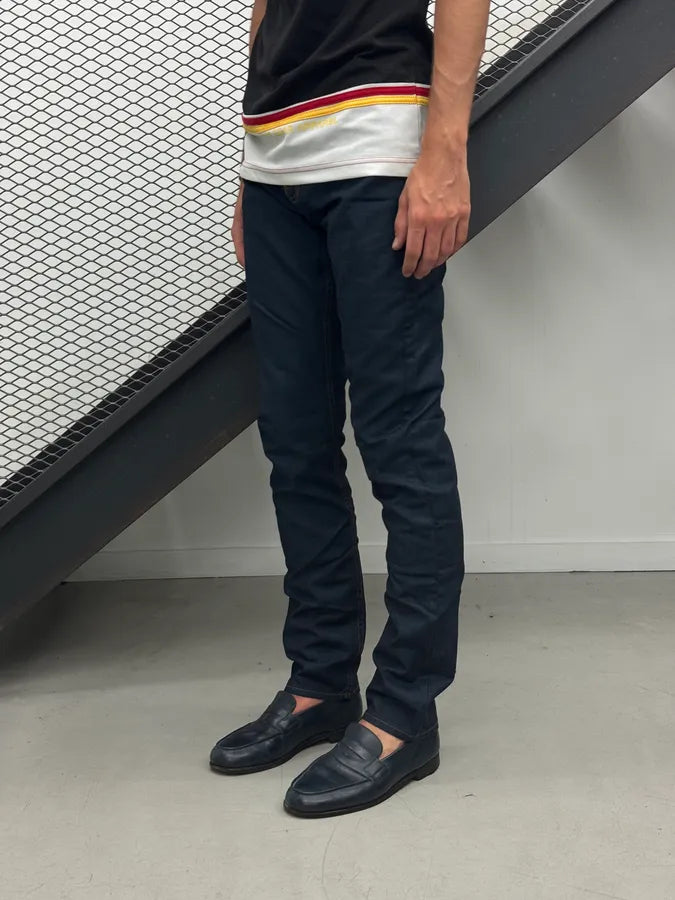 20010s Dolce & Gabbana Dark Navy Slim Denim Jeans nGLLmKh 2
