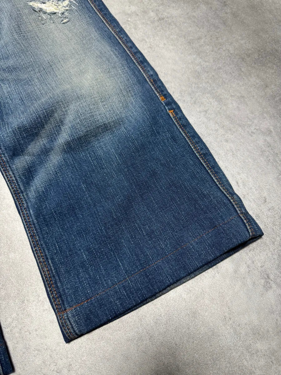 2000s Dolce & Gabbana Destroyed Faded Denim Jeans WEJMCAY 7