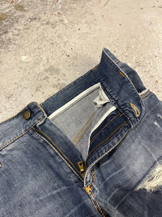 2000s Dolce & Gabbana Distressed Denim Jeans QpNxQjP 8
