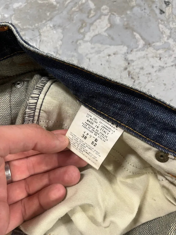 2000s Dolce & Gabbana Distressed Faded Blue Denim Jeans KIompwL 11