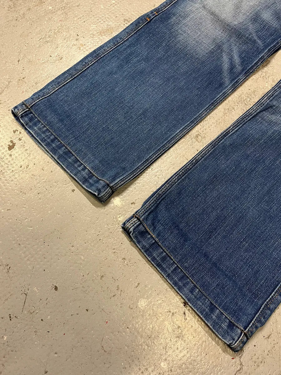 2000s Dolce & Gabbana Distressed Faded Blue Denim Jeans (M/L) efXZyxD 5
