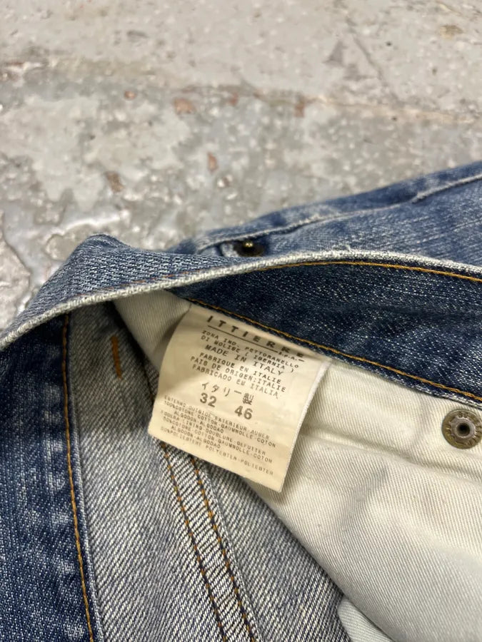 2000s Dolce & Gabbana Distressed Faded Blue Denim Jeans VIKlajn 13