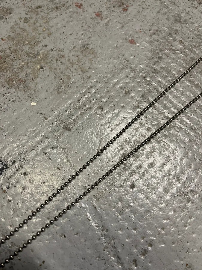 2000s Dolce & Gabbana Dog Tag Ball Chain Necklace IFZTBmW 4