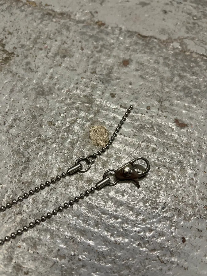 2000s Dolce & Gabbana Dog Tag Ball Chain Necklace IFZTBmW 6