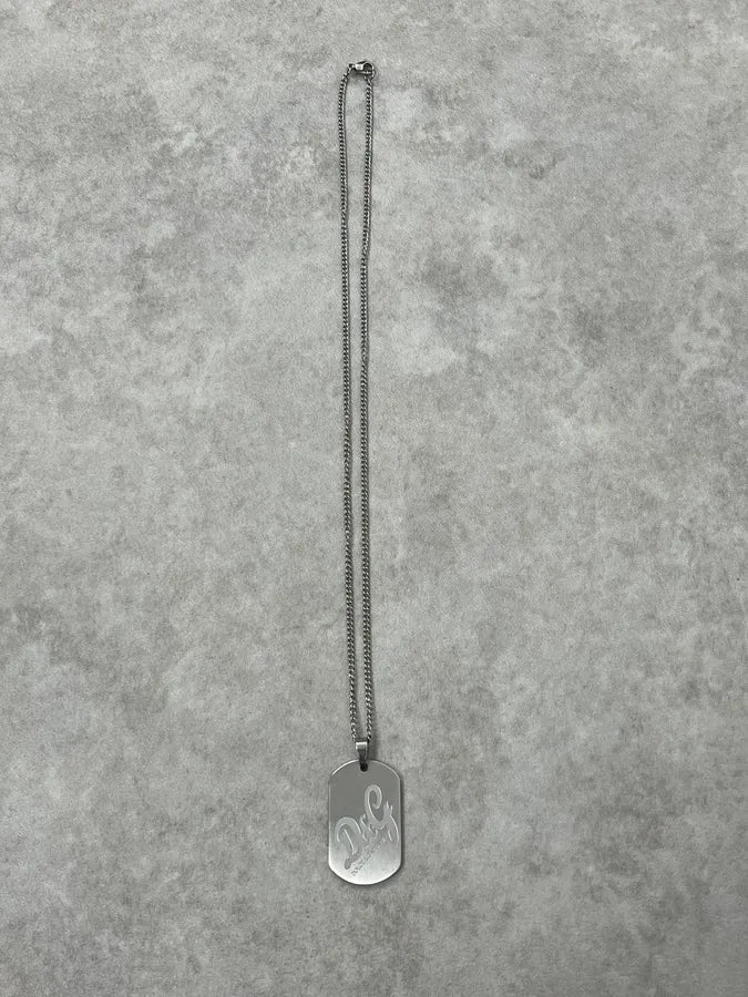 2000s Dolce & Gabbana Dog Tag Necklace nLhzDdR 2