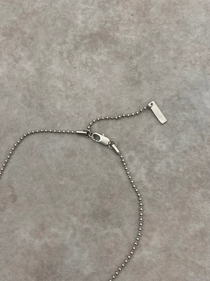 2000s Dolce & Gabbana Double Black Dog Tag Necklace pOoYpfh 4