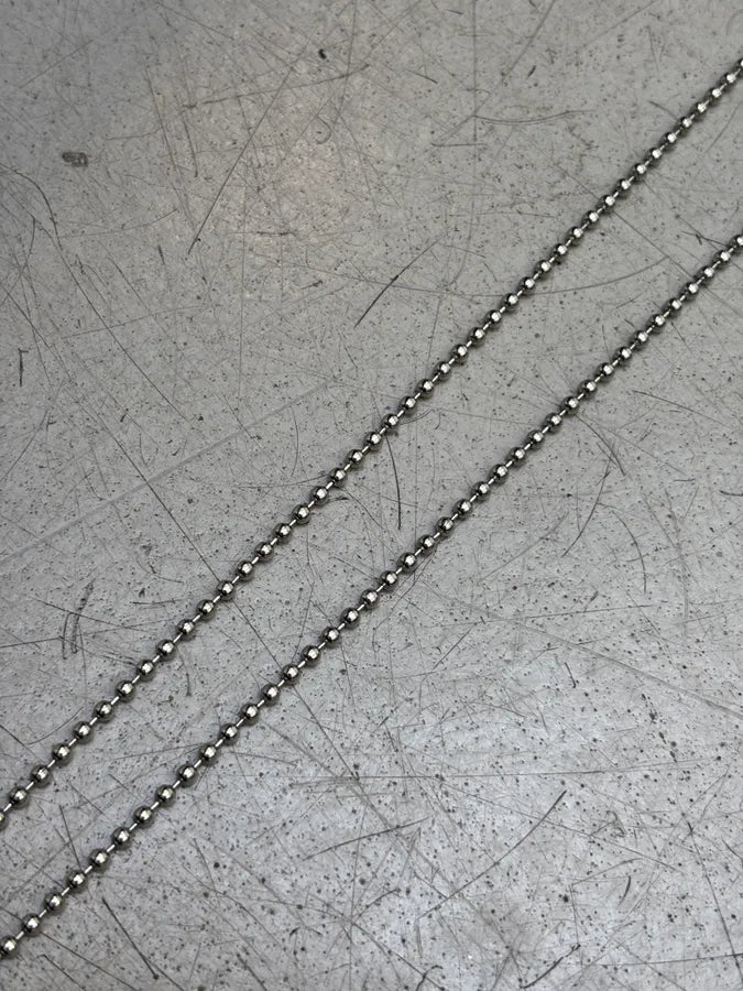 2000s Dolce & Gabbana Double Dog Tag Grey Necklace DOXrbwT 6
