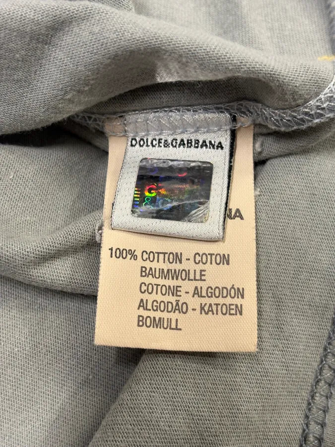 2000s Dolce & Gabbana Easyjump Khaki T-Shirt lNnAZUD 7