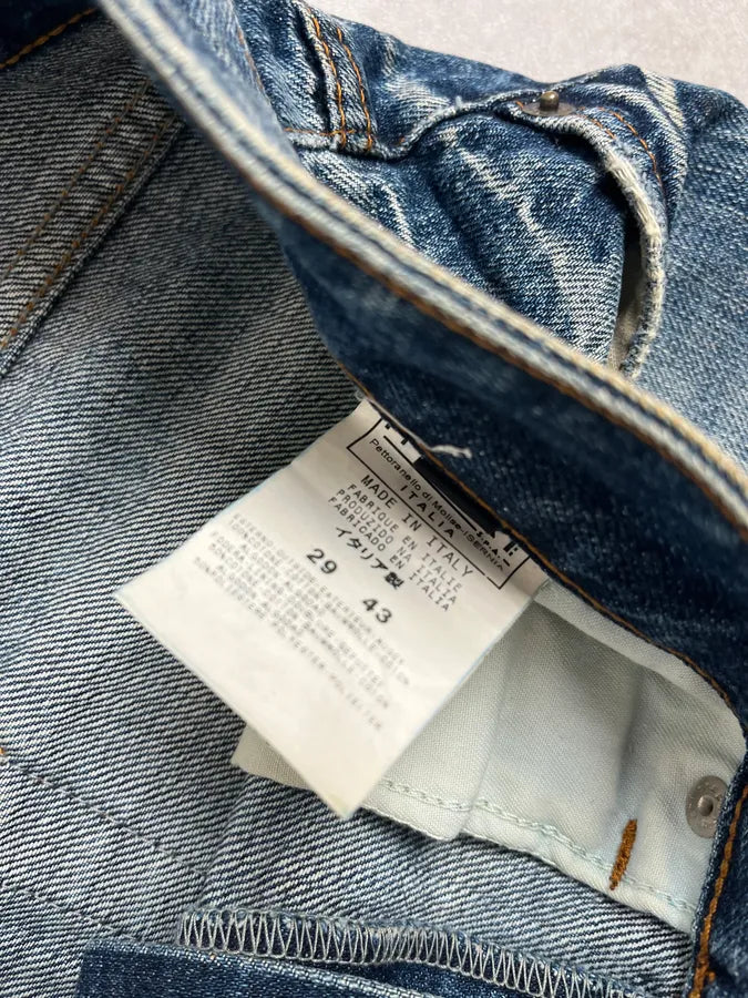 2000s Dolce & Gabbana Faded Blue Denim Jeans wTMrlgb 8