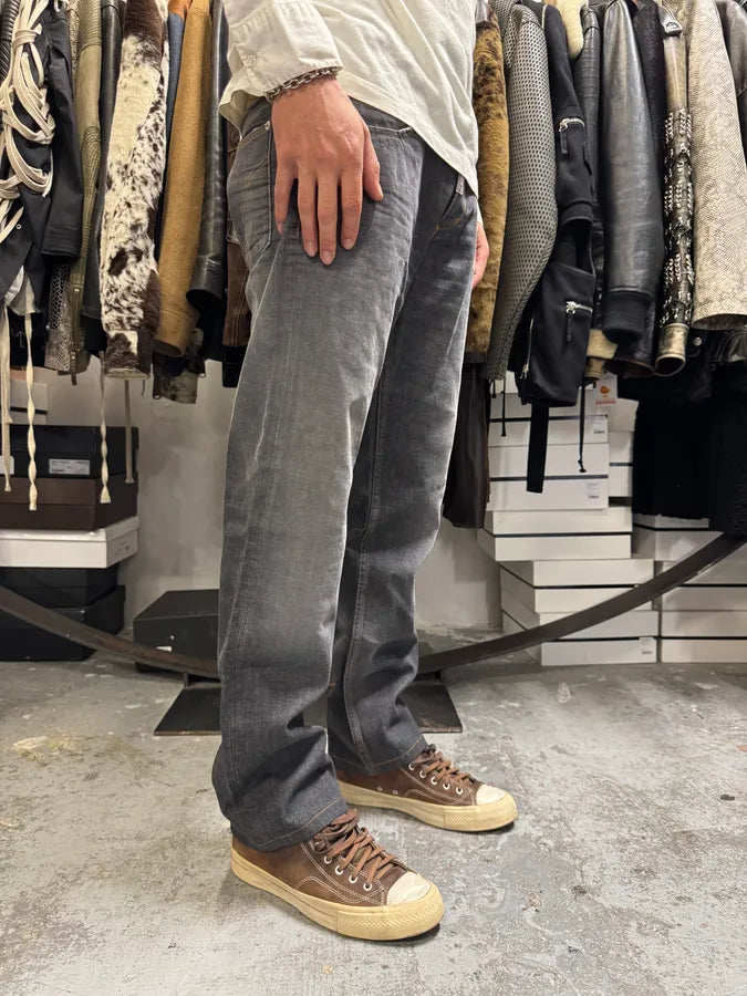 2000s Dolce & Gabbana Faded Large Denim Jeans pHrxZDB 3