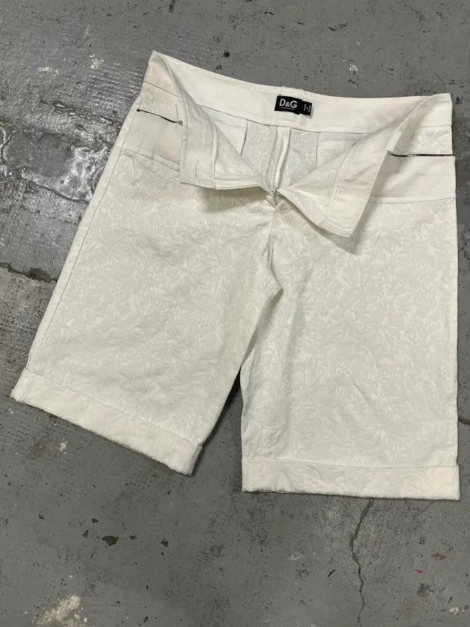 2000s Dolce & Gabbana Flowers White Shirt DhWYogV 5