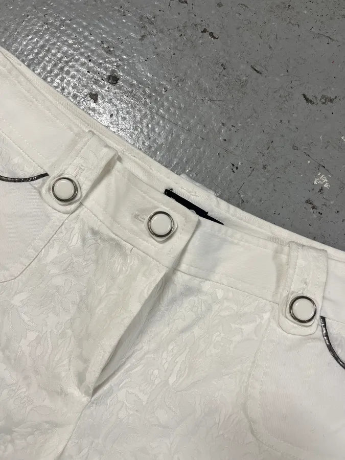 2000s Dolce & Gabbana Flowers White Shirt DhWYogV 8