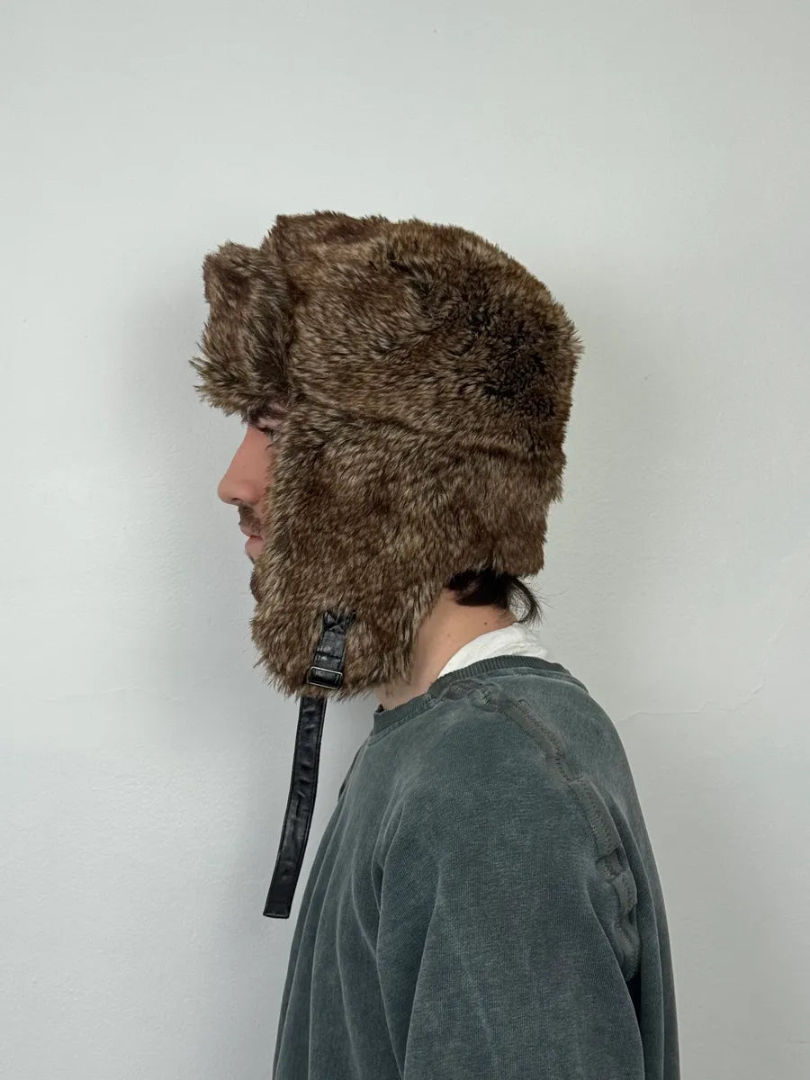 2000s Dolce & Gabbana Fur Chapka Hat zQtlfqT 3