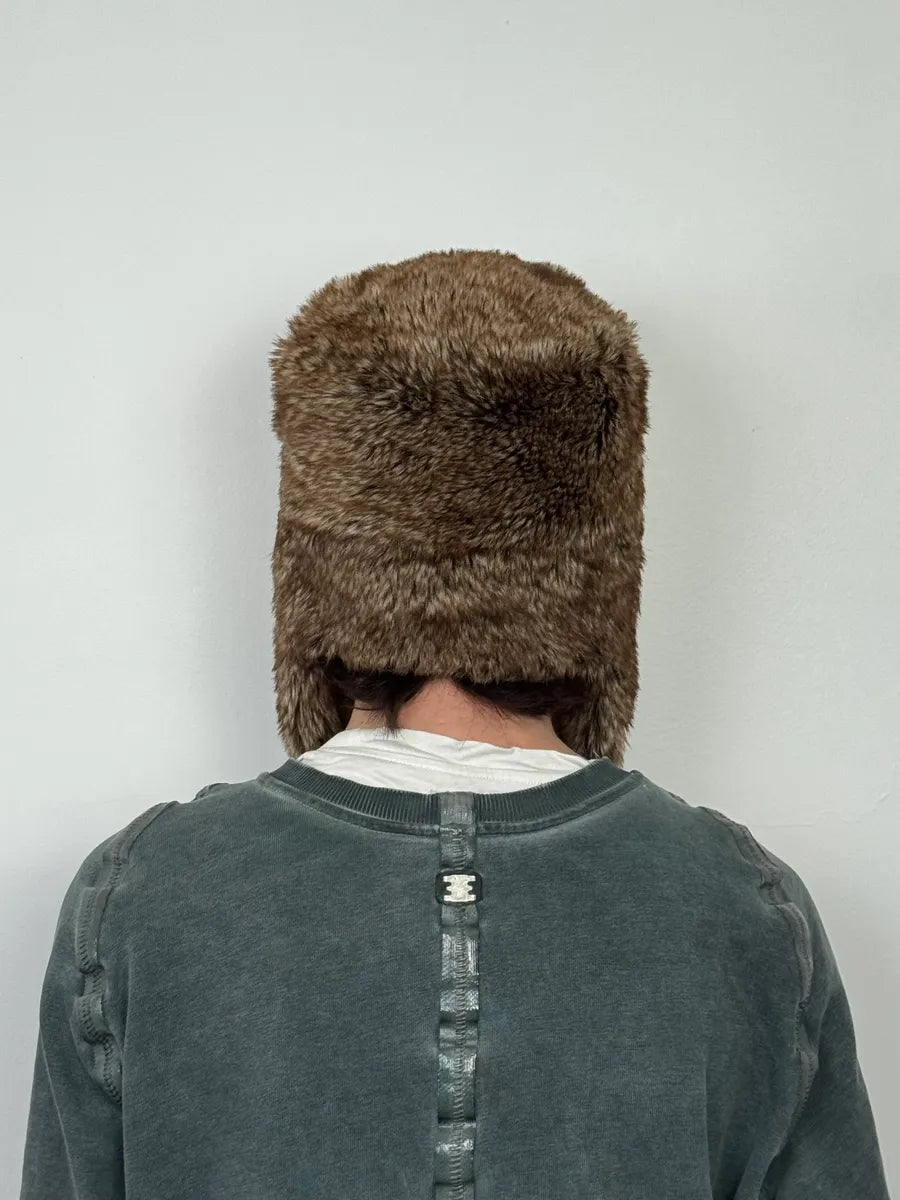 2000s Dolce & Gabbana Fur Chapka Hat zQtlfqT 4