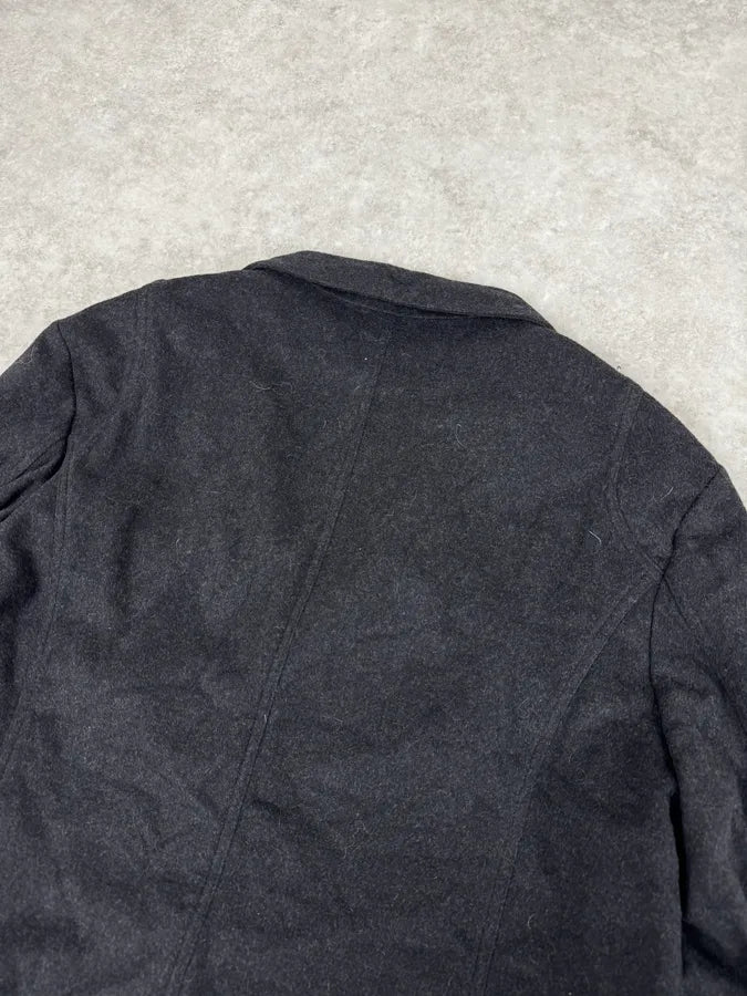 2000s Dolce & Gabbana Fur Hood Grey Jacket pxllmUz 9