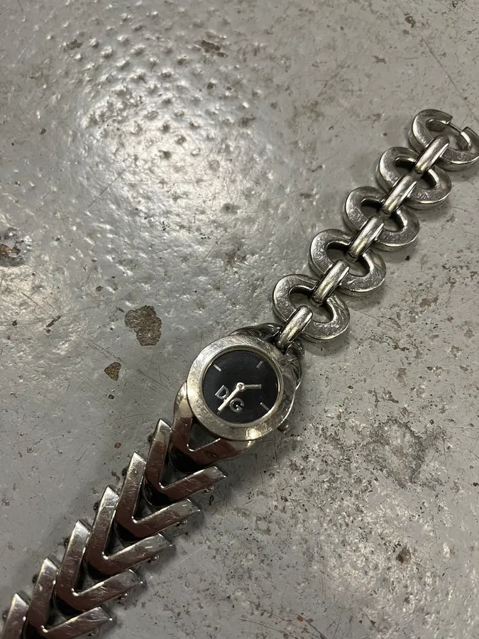 2000s Dolce & Gabbana Geometrical Shapes Bracelet Watch XPPRAOS 4