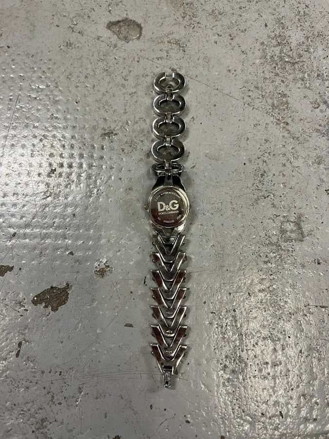 2000s Dolce & Gabbana Geometrical Shapes Bracelet Watch XPPRAOS 7