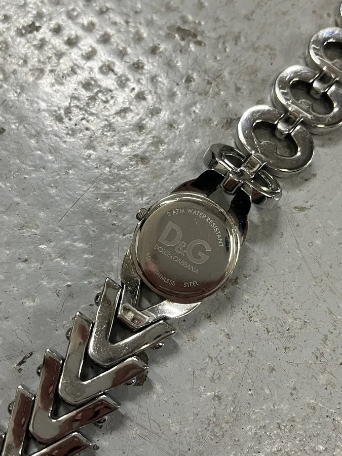 2000s Dolce & Gabbana Geometrical Shapes Bracelet Watch XPPRAOS 8