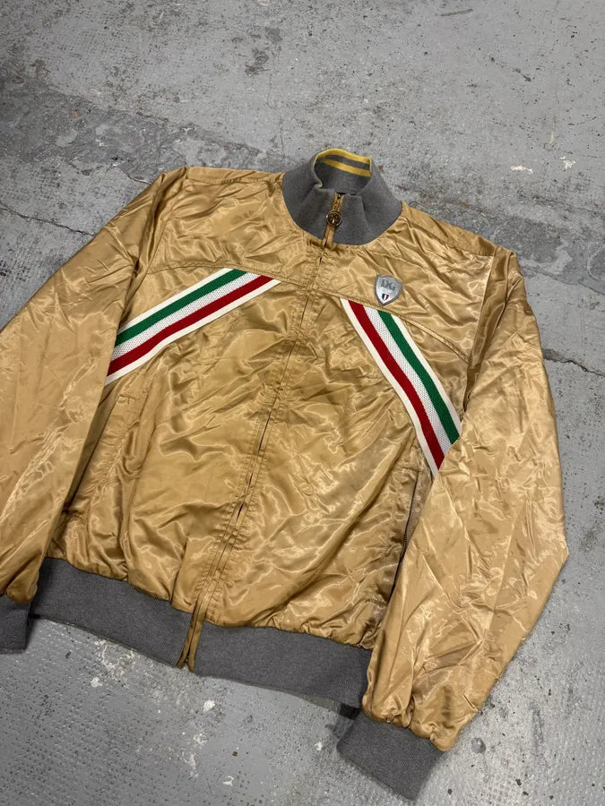 2000s Dolce & Gabbana Gold Sport Tracksuit Jacket DxuXvYx 4