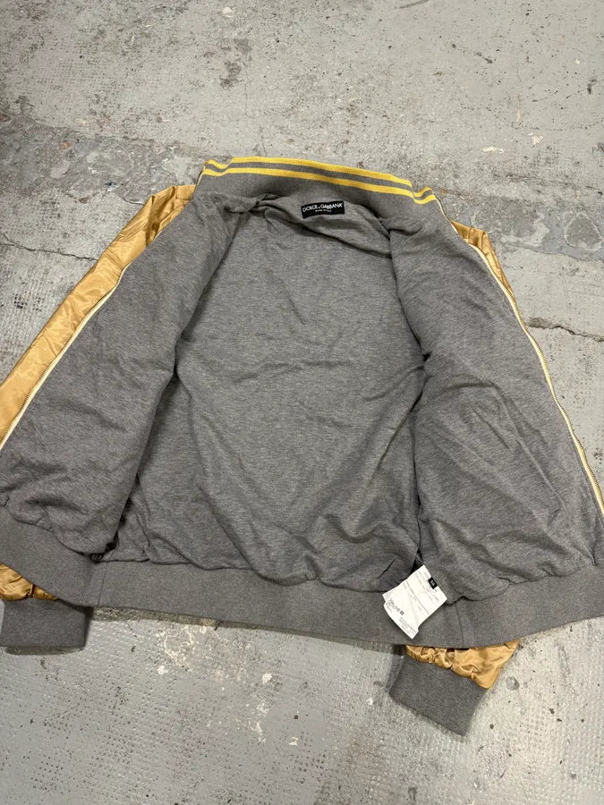 2000s Dolce & Gabbana Gold Sport Tracksuit Jacket DxuXvYx 7