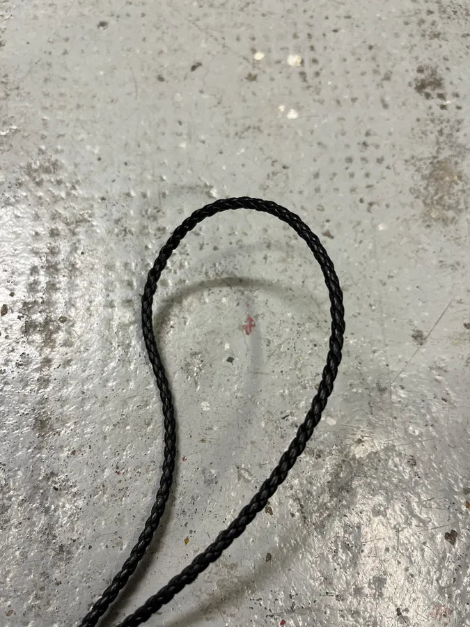 2000s Dolce & Gabbana Golden 3 Leaves Pendant Necklace gpsCwOc 4