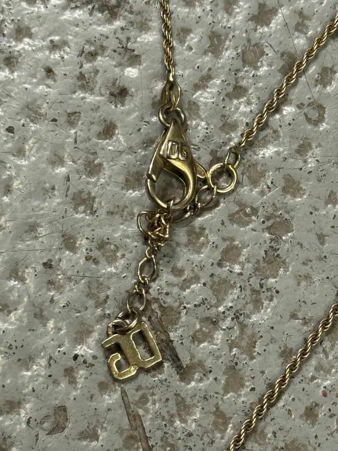 2000s Dolce & Gabbana Golden Cross Necklace tUFmUYG 6