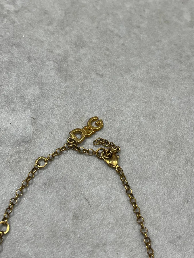 2000s Dolce & Gabbana Golden KeyChain Multi-Pendant Necklace tqHghDl 4