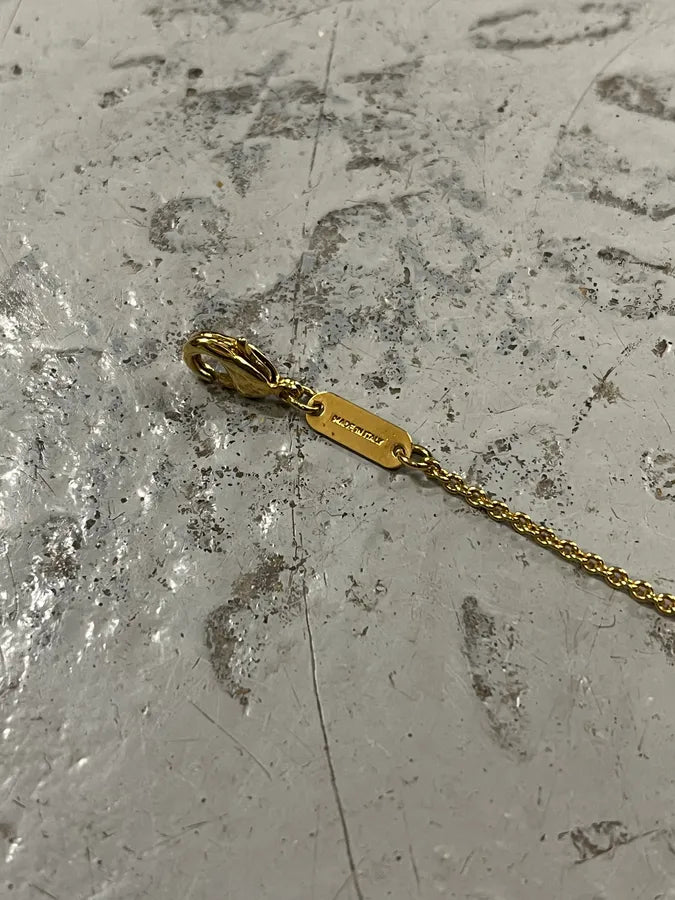 2000s Dolce & Gabbana Golden Rosary Black Pearls Necklace SICInPt 6