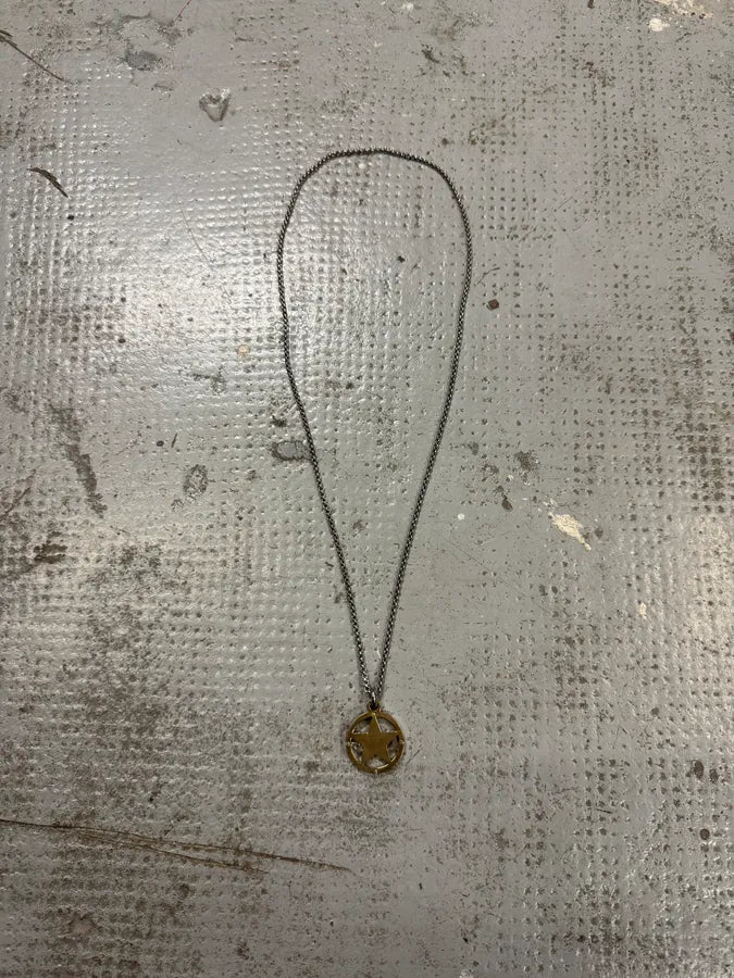 2000s Dolce & Gabbana Golden Star Necklace xqcVBZg 5