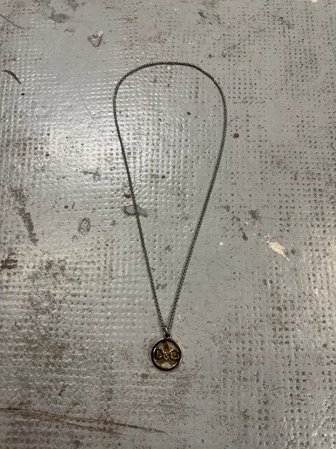 2000s Dolce & Gabbana Golden Star Necklace xqcVBZg 7