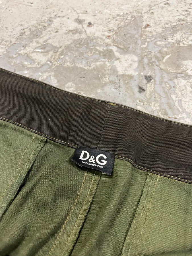 2000s Dolce & Gabbana Green Beach Babes Cozy Large Shorts (M) RhRtUfC 11