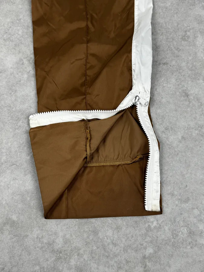 AW2005 Dolce & Gabbana Green Nylon Boxing Track Pants ibiZmhM 10