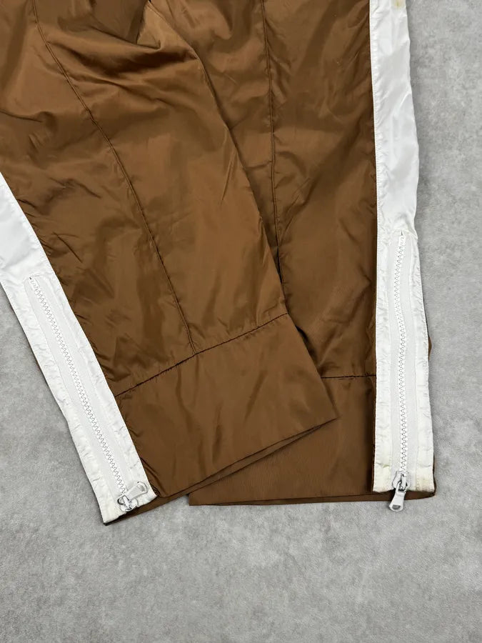 AW2005 Dolce & Gabbana Green Nylon Boxing Track Pants ibiZmhM 9