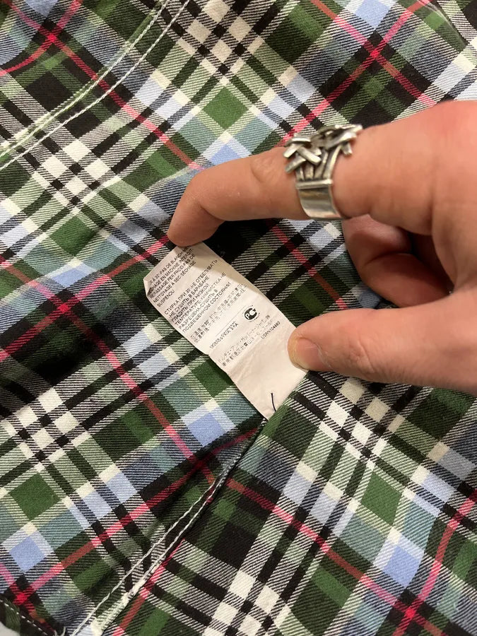 2000s Dolce & Gabbana Green Checkered Shirt jjNLKbG 11