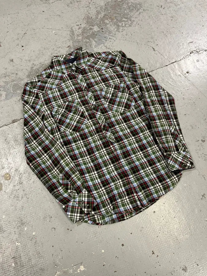 2000s Dolce & Gabbana Green Checkered Shirt jjNLKbG 4