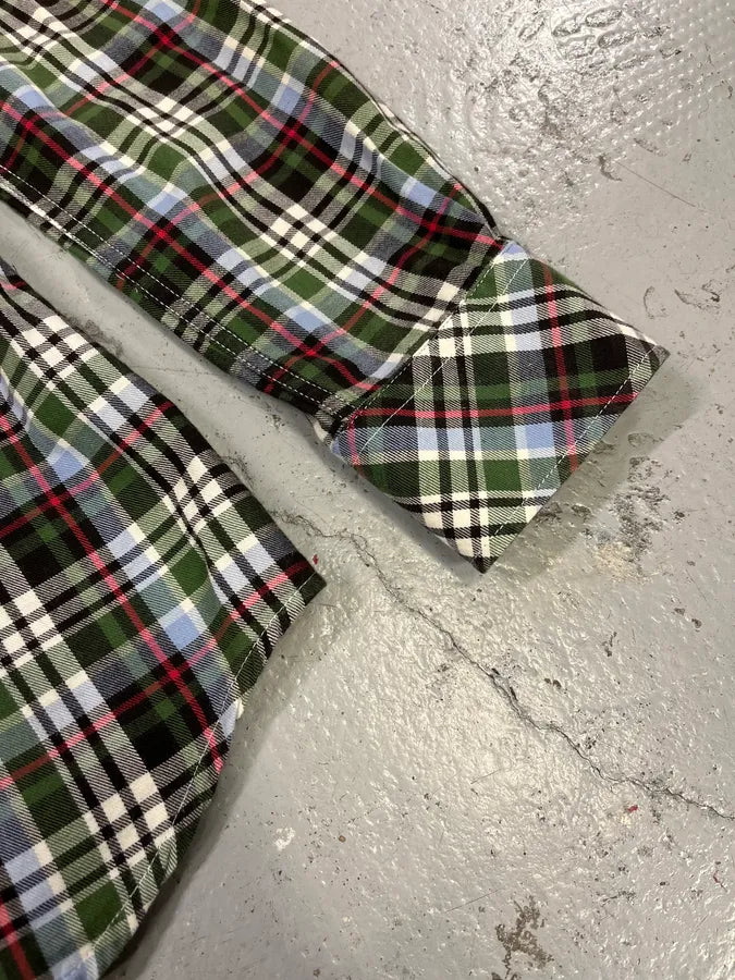 2000s Dolce & Gabbana Green Checkered Shirt jjNLKbG 6