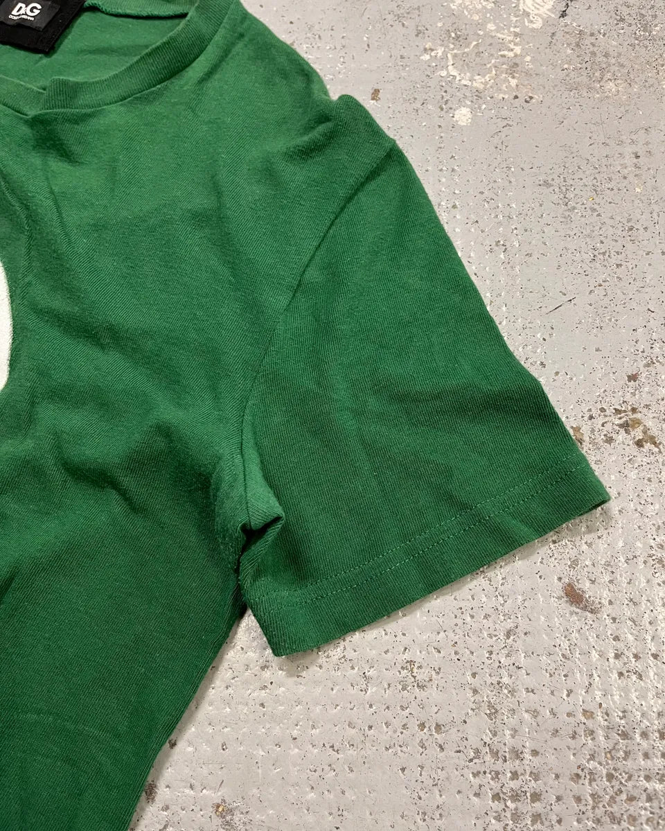 2000s Dolce & Gabbana Green Let them Spy T-Shirt LNHHrHT 6