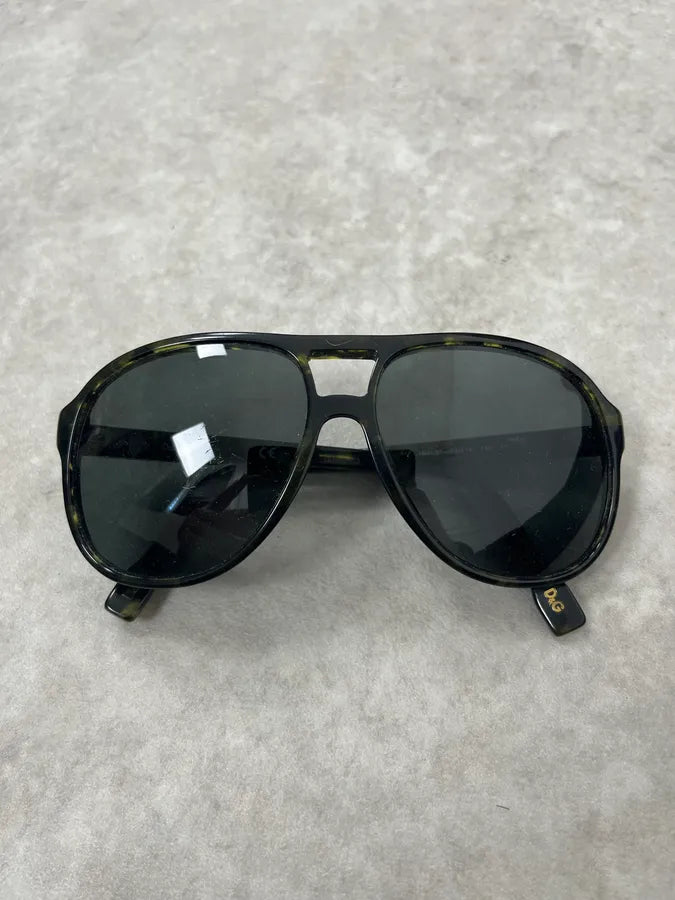 2000s Dolce & Gabbana Green Sunglasses haVvgrG 3
