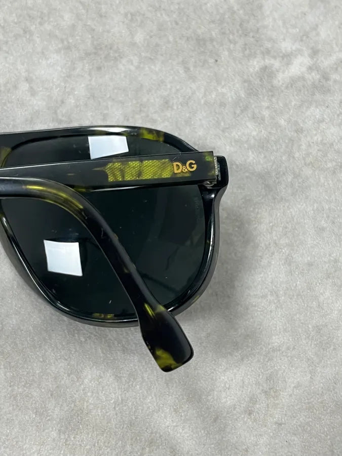 2000s Dolce & Gabbana Green Sunglasses haVvgrG 7