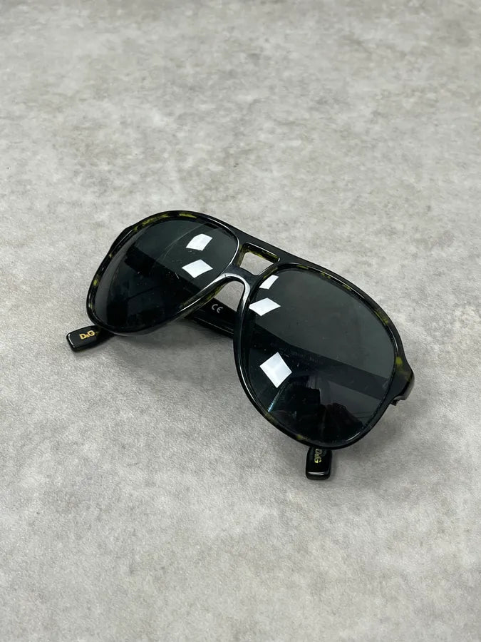 2000s Dolce & Gabbana Green Sunglasses haVvgrG 0