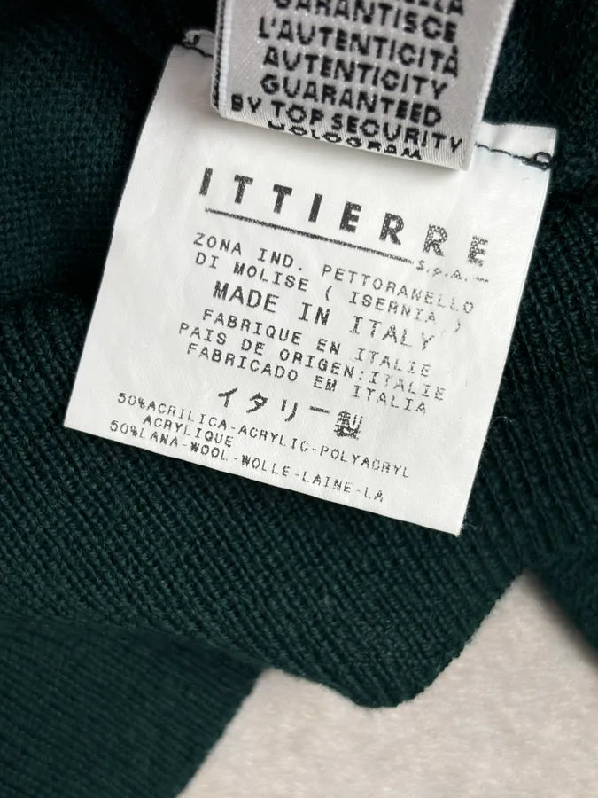 2000s Dolce & Gabbana Green V Neck Classy Sweater sObJUjC 10