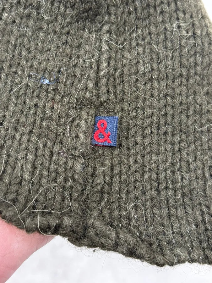 2000s Dolce & Gabbana Green Wool Beanie qdmPhMR 4