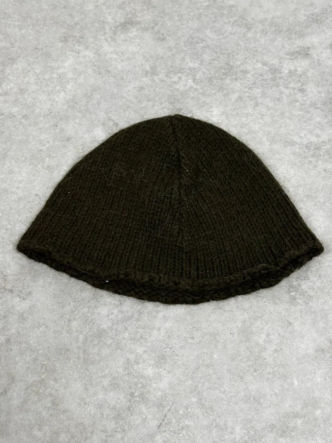 2000s Dolce & Gabbana Green Wool Beanie qdmPhMR 0