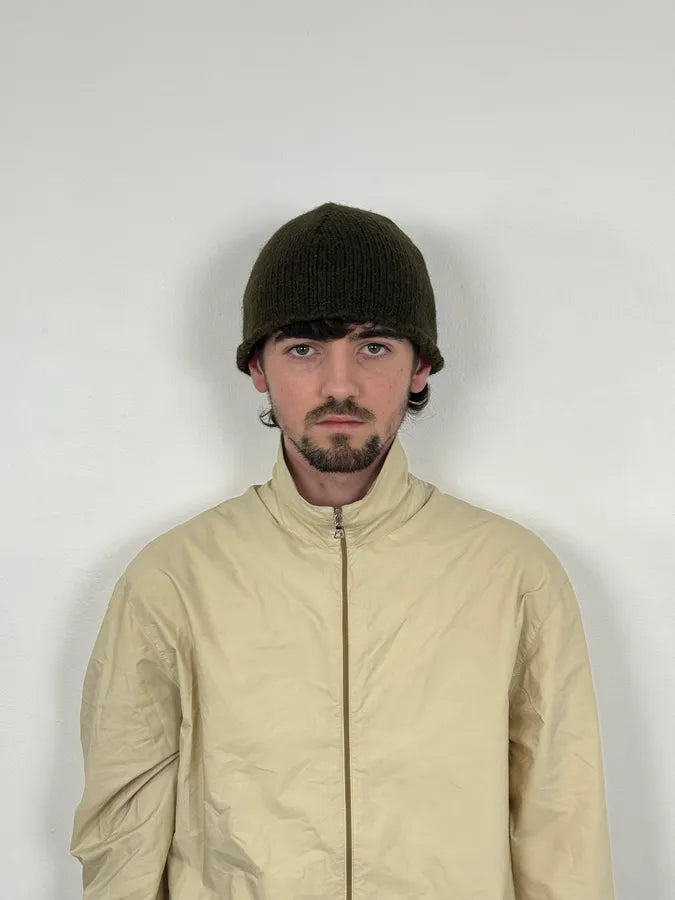 2000s Dolce & Gabbana Green Wool Beanie qdmPhMR 1