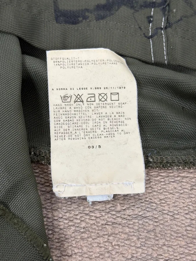 AW2003 Dolce & Gabbana Grey & Olive Logo Zip-up Hoodie  OXLFAAD 11
